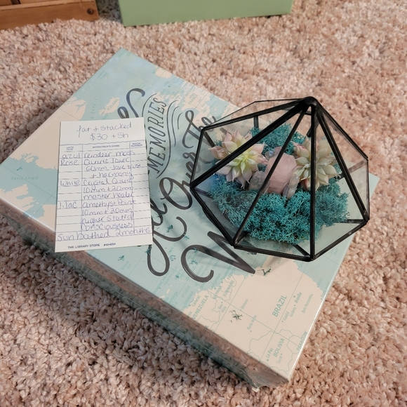 Crystal terrarium - Picture 3 of 4